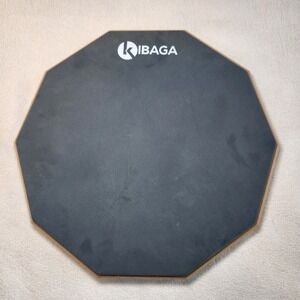 KIBAGA Precussion Practice Pad Double-Sided Portable Silent Drum Pad